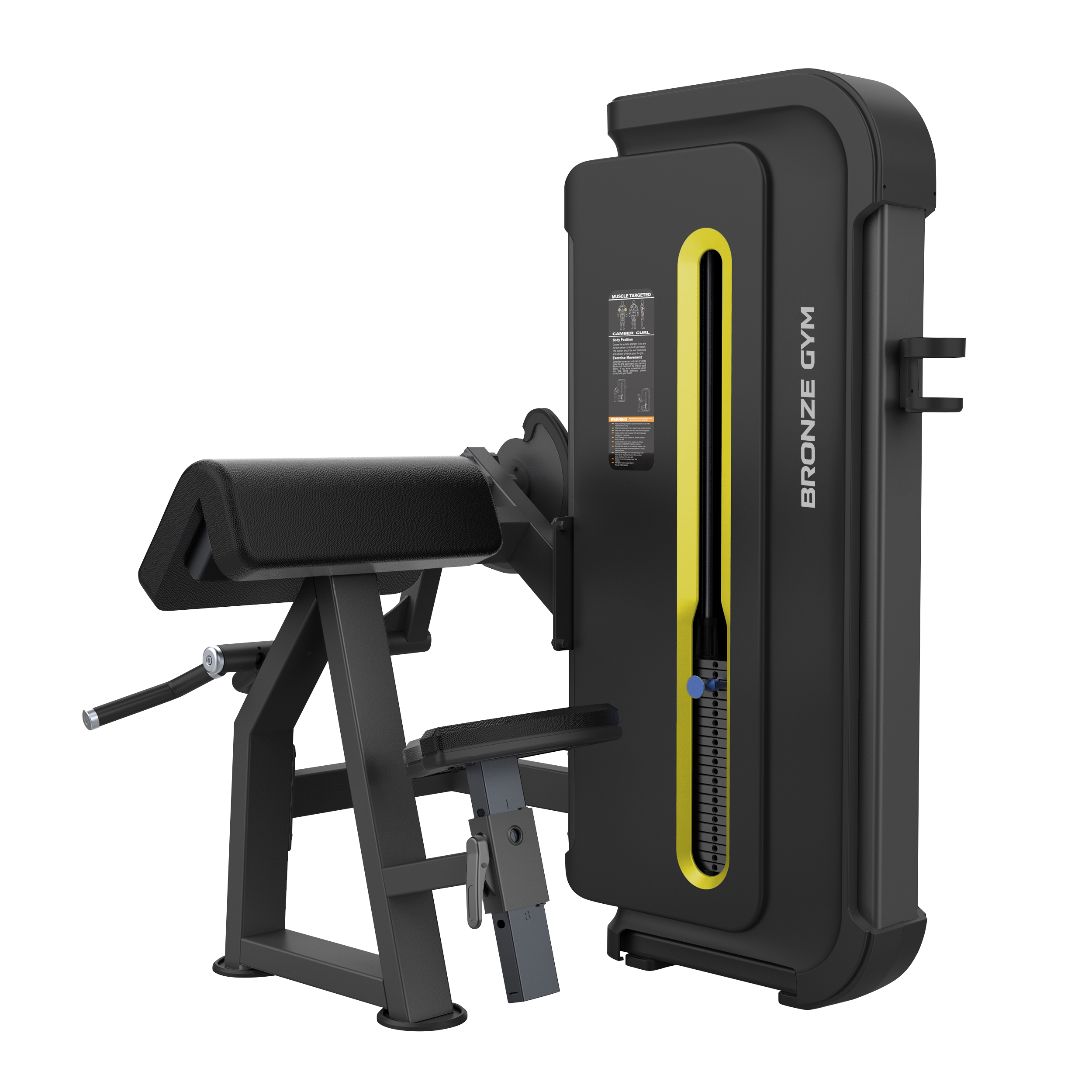 BRONZE GYM BW-3030 Сгибание рук сидя
