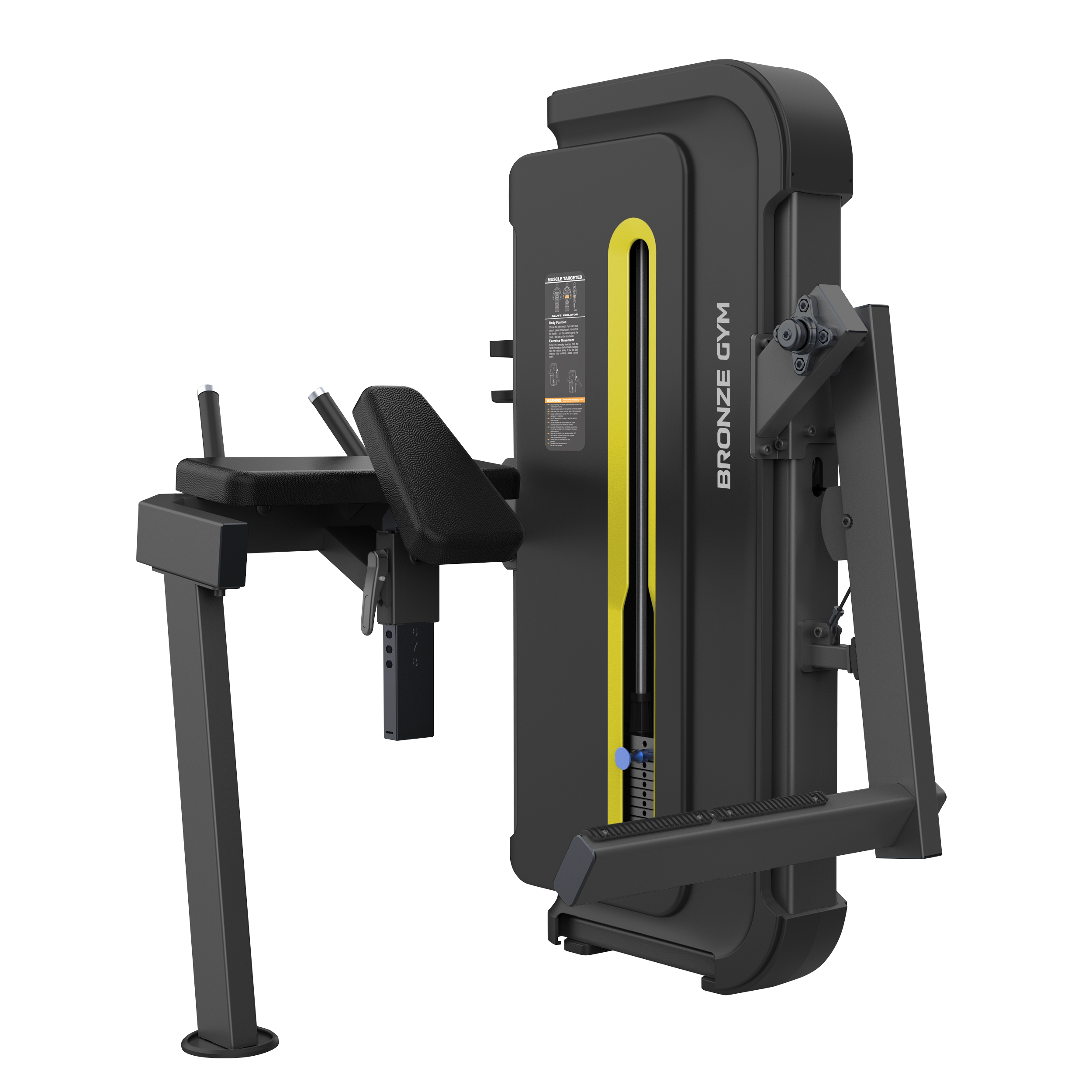 BRONZE GYM BW-3024 Отведение ноги (ягодичные мышцы)