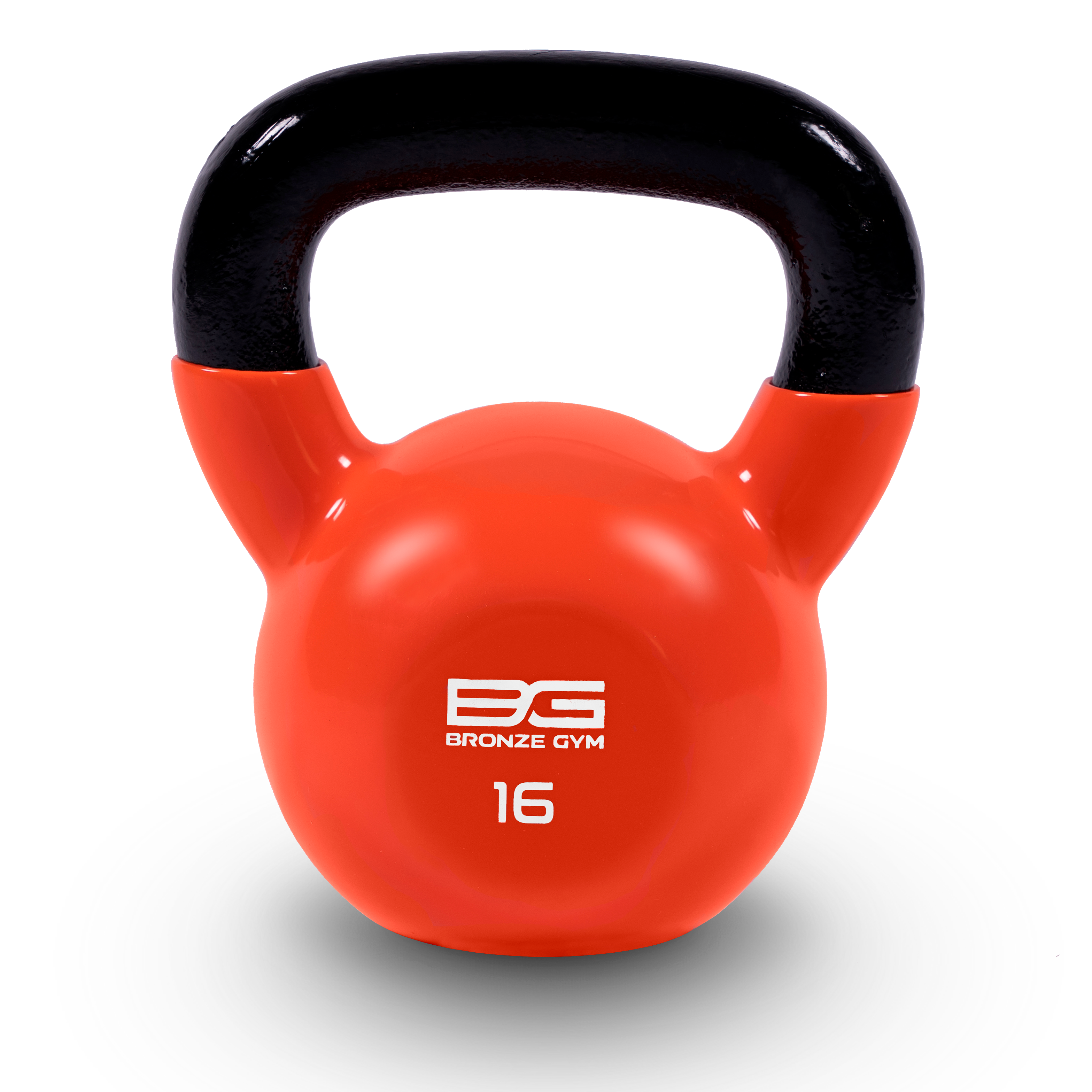 Гиря BRONZE GYM в виниловой оболочке 16 кг